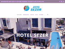 Tablet Screenshot of hotelsezer.com